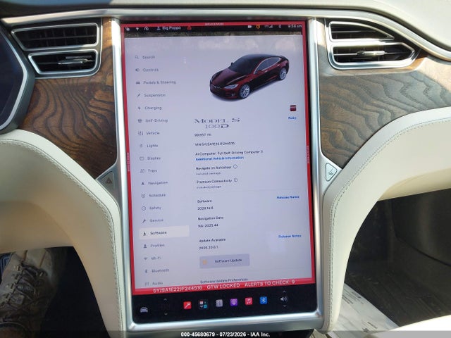 Tesla Model S 100d/75d/p100d 2018 5YJSA1E22JF244516 Image 7