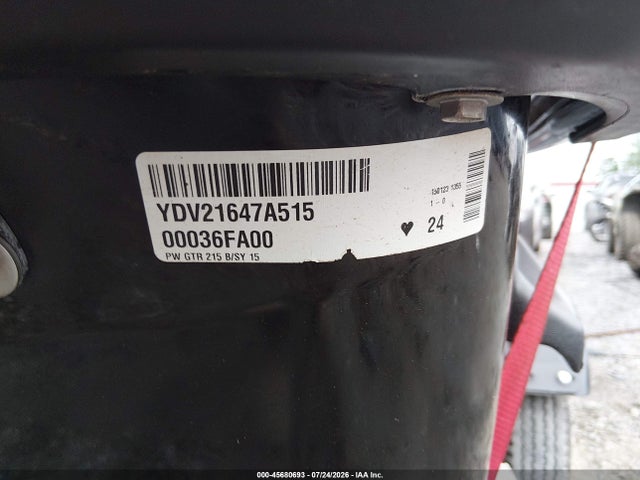 Продаж на аукціоні авто 2015 Sea Doo Other, vin: YDV21647A515, номер лоту: 45680693