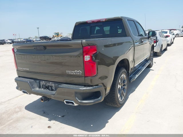 2023 Chevrolet Silverado 1500 4wd  Short Bed High Country მანქანა იყიდება აუქციონზე, vin: 1GCUDJE88PZ301065, აუქციონის ნომერი: 45680737