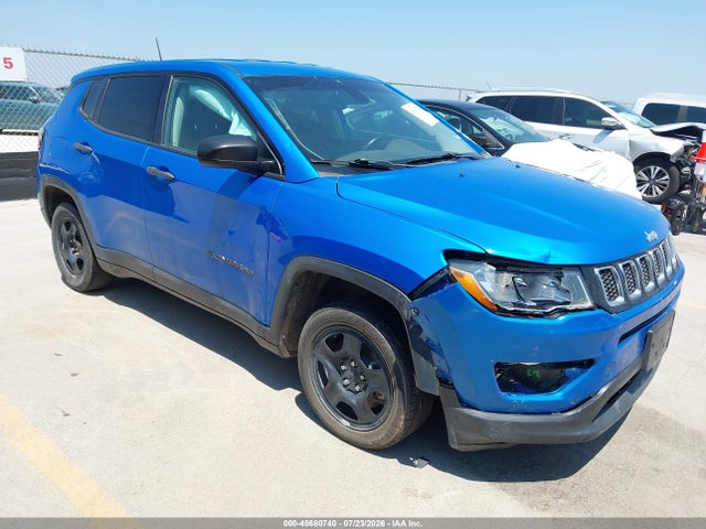 Продажа на аукционе авто 2021 Jeep Compass Sport Fwd, vin: 3C4NJCAB5MT581038, номер лота: 45680740
