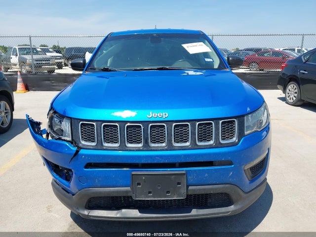 Продажа на аукционе авто 2021 Jeep Compass Sport Fwd, vin: 3C4NJCAB5MT581038, номер лота: 45680740