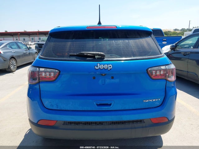 Продажа на аукционе авто 2021 Jeep Compass Sport Fwd, vin: 3C4NJCAB5MT581038, номер лота: 45680740