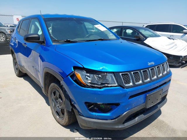 Продажа на аукционе авто 2021 Jeep Compass Sport Fwd, vin: 3C4NJCAB5MT581038, номер лота: 45680740