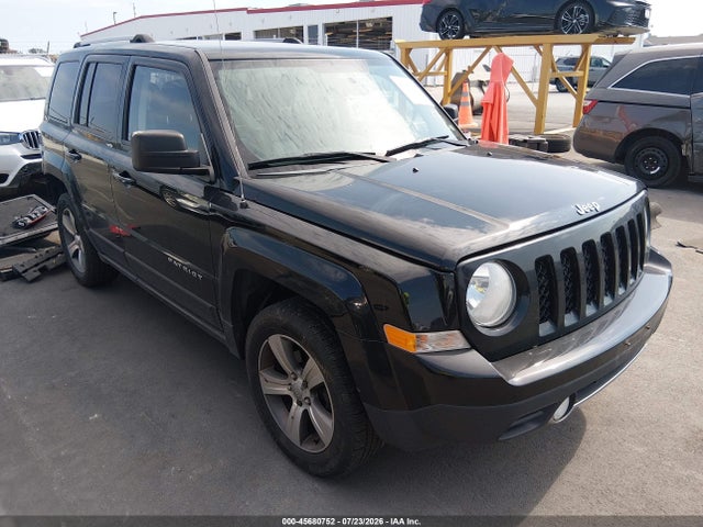 2016 Jeep Patriot High Altitude Edition მანქანა იყიდება აუქციონზე, vin: 1C4NJRFB4GD745370, აუქციონის ნომერი: 45680752