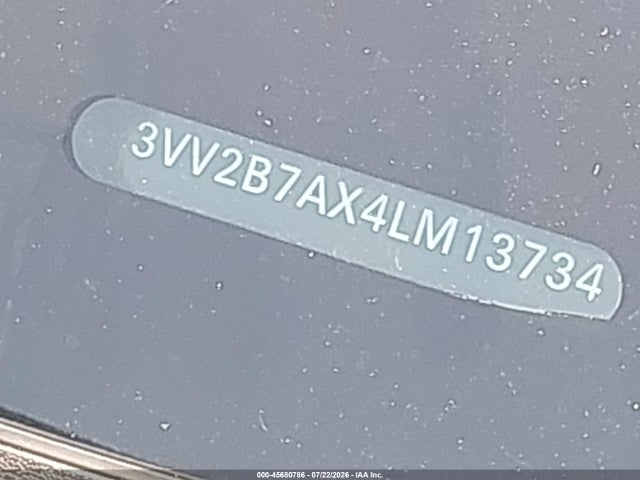 2020 Volkswagen Tiguan 2.0t Se/2.0t Se R-line Black/2.0t Sel მანქანა იყიდება აუქციონზე, vin: 3VV2B7AX4LM137341, აუქციონის ნომერი: 45680786