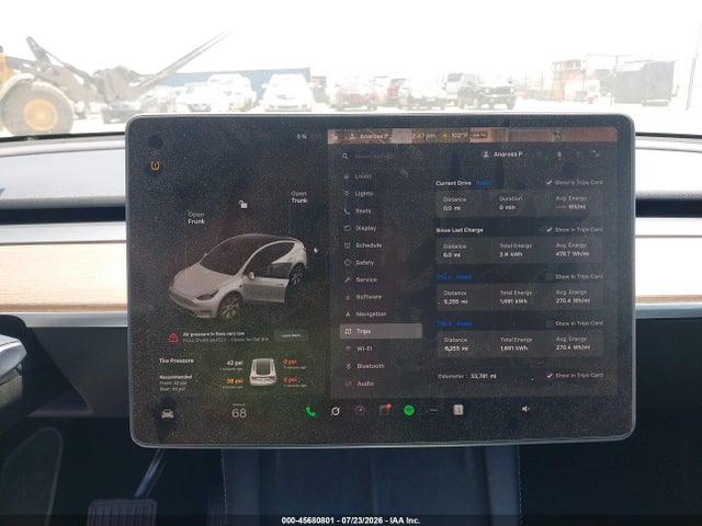 Aukcja sprzedaży 2024 Tesla Model Y Long Range Single Motor Rear-wheel Drive/rwd, vin: 7SAYGDED2RF087175, numer aukcji: 45680801