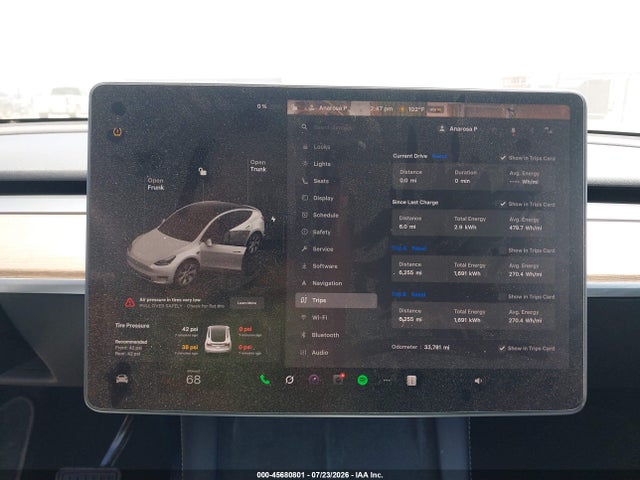 Aukcja sprzedaży 2024 Tesla Model Y Long Range Single Motor Rear-wheel Drive/rwd, vin: 7SAYGDED2RF087175, numer aukcji: 45680801