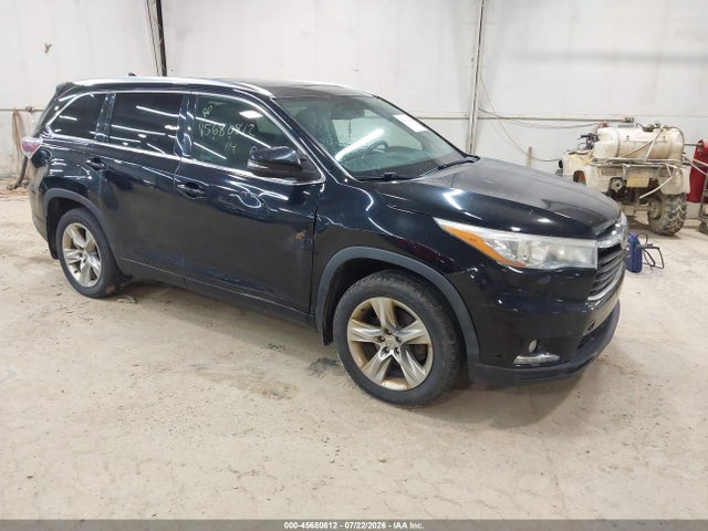 Aukcja sprzedaży 2014 Toyota Highlander Limited Platinum V6, vin: 5TDDKRFH5ES026689, numer aukcji: 45680812