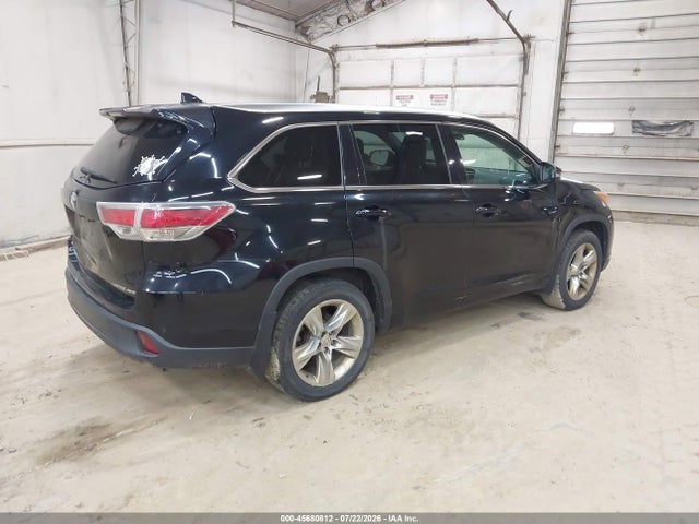 45680812 :رقم المزاد ، 5TDDKRFH5ES026689 vin ، 2014 Toyota Highlander Limited Platinum V6 مزاد بيع