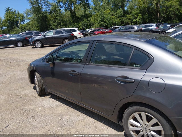 45680874 :رقم المزاد ، 19XFB2F91CE031243 vin ، 2012 Honda Civic Ex-l مزاد بيع
