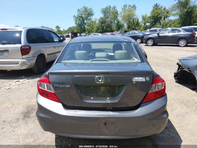 45680874 :رقم المزاد ، 19XFB2F91CE031243 vin ، 2012 Honda Civic Ex-l مزاد بيع
