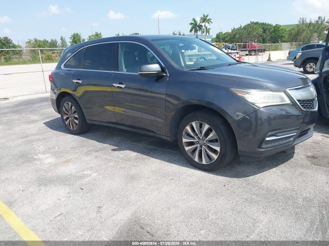 45680934 :رقم المزاد ، 5FRYD4H41EB034803 vin ، 2014 Acura Mdx Technology Package مزاد بيع
