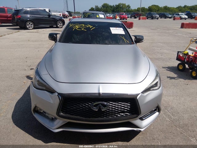 45680941 :رقم المزاد ، JN1EV7EK4HM360163 vin ، 2017 Infiniti Q60 3.0t Premium مزاد بيع
