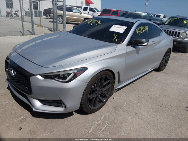 45680941 :رقم المزاد ، JN1EV7EK4HM360163 vin ، 2017 Infiniti Q60 3.0t Premium مزاد بيع