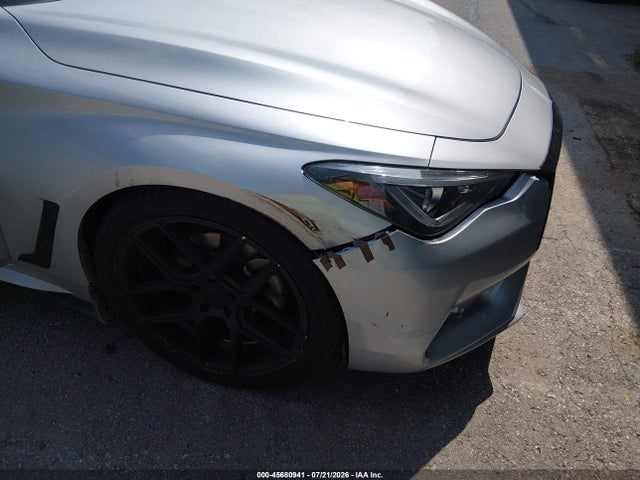 45680941 :رقم المزاد ، JN1EV7EK4HM360163 vin ، 2017 Infiniti Q60 3.0t Premium مزاد بيع