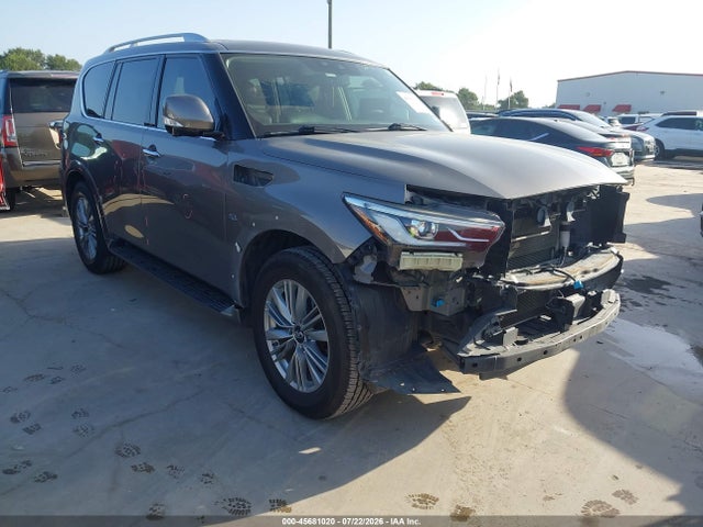 2019 Infiniti Qx80 Luxe მანქანა იყიდება აუქციონზე, vin: JN8AZ2NF4K9685481, აუქციონის ნომერი: 45681020