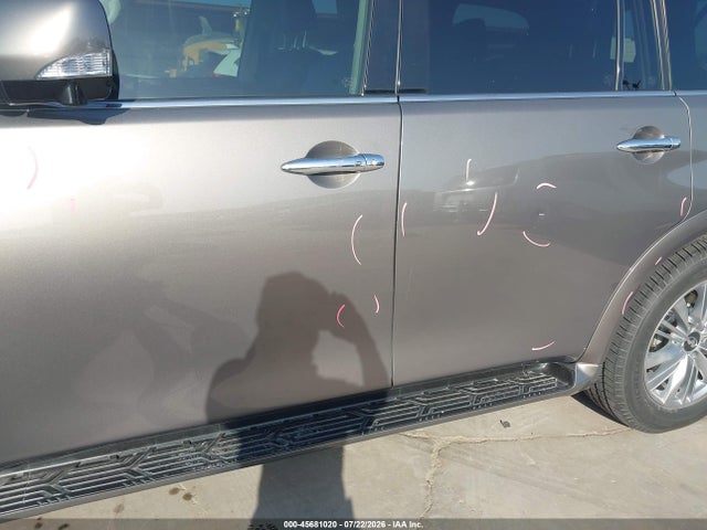 45681020 :رقم المزاد ، JN8AZ2NF4K9685481 vin ، 2019 Infiniti Qx80 Luxe مزاد بيع