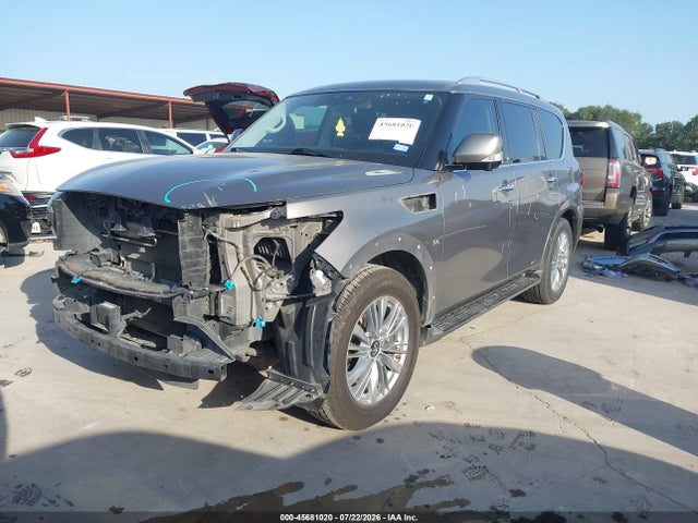 45681020 :رقم المزاد ، JN8AZ2NF4K9685481 vin ، 2019 Infiniti Qx80 Luxe مزاد بيع