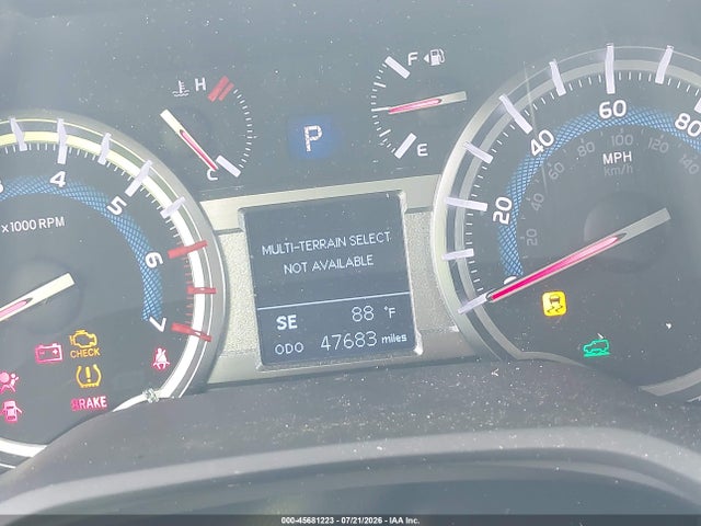 Aukcja sprzedaży 2018 Toyota 4runner Trd Off Road, vin: JTEBU5JR1J5597618, numer aukcji: 45681223