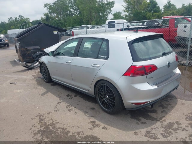 2016 Volkswagen Golf Gti S 4-door მანქანა იყიდება აუქციონზე, vin: 3VW4T7AU4GM063903, აუქციონის ნომერი: 45681242