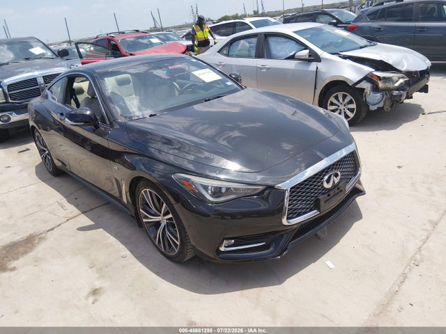 2017 Infiniti Q60 3.0t Premium მანქანა იყიდება აუქციონზე, vin: JN1EV7EK9HM363849, აუქციონის ნომერი: 45681298