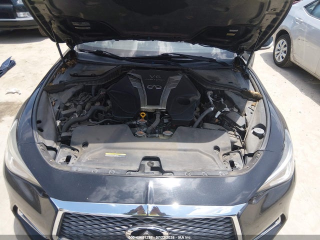 2017 Infiniti Q60 3.0t Premium მანქანა იყიდება აუქციონზე, vin: JN1EV7EK9HM363849, აუქციონის ნომერი: 45681298