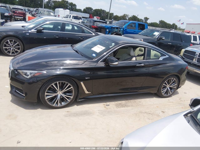 2017 Infiniti Q60 3.0t Premium მანქანა იყიდება აუქციონზე, vin: JN1EV7EK9HM363849, აუქციონის ნომერი: 45681298