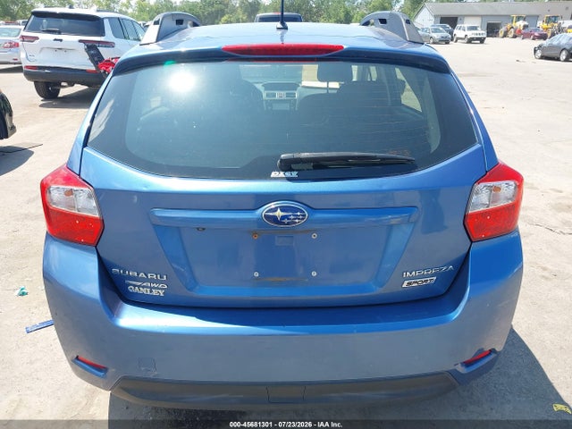 45681301 :رقم المزاد ، JF1GPAT64F8205028 vin ، 2015 Subaru Impreza 2.0i Sport Premium مزاد بيع
