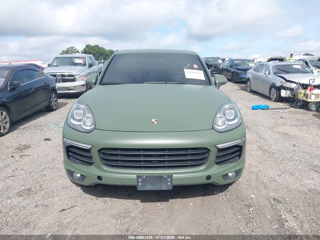 45681326 :رقم المزاد ، WP1AB2A22FLA56408 vin ، 2015 Porsche Cayenne S مزاد بيع