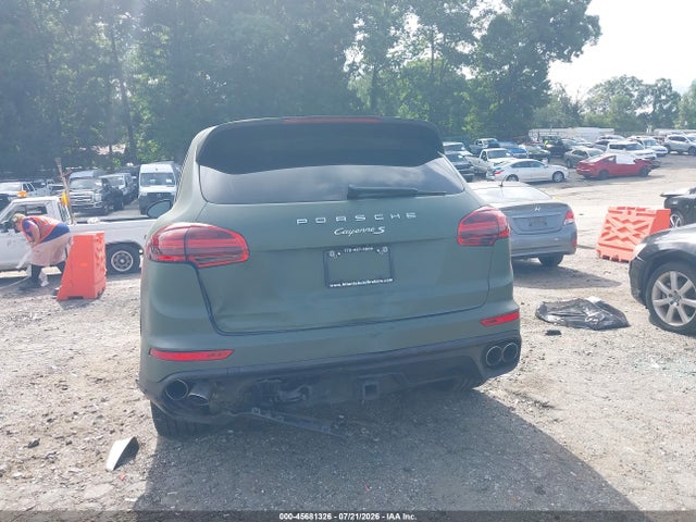45681326 :رقم المزاد ، WP1AB2A22FLA56408 vin ، 2015 Porsche Cayenne S مزاد بيع