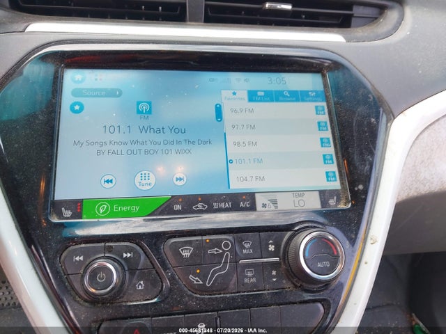 1G1FY6S07M4104012 Chevrolet Bolt Ev Fwd Lt
