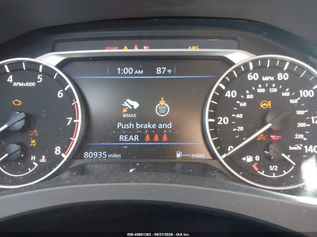 45681363 :رقم المزاد ، 1N4BL4DV7PN380938 vin ، 2023 Nissan Altima Sv Fwd مزاد بيع