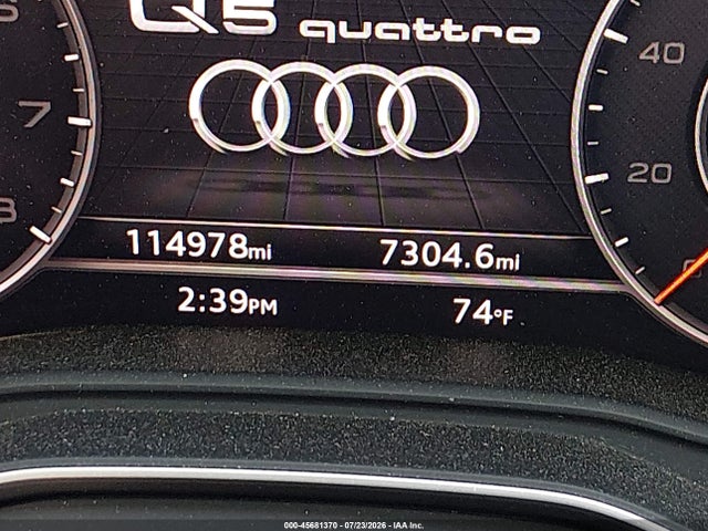 Aukcja sprzedaży 2018 Audi Q5 2.0t Premium/2.0t Tech Premium, vin: WA1BNBFY0J2088132, numer aukcji: 45681370
