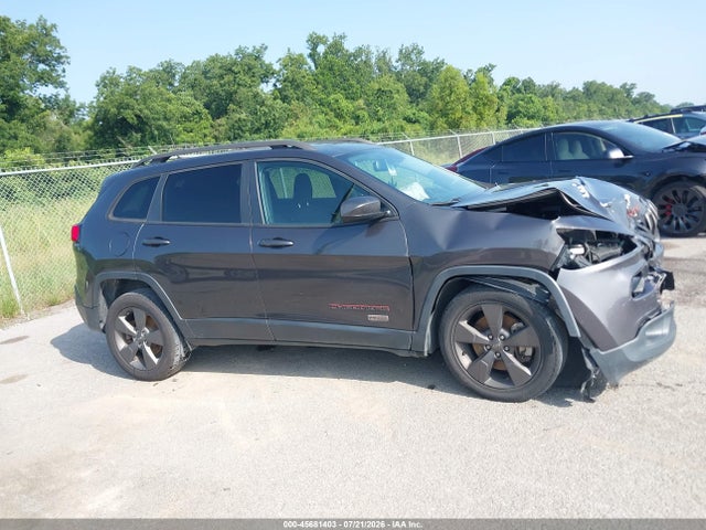 2016 Jeep Cherokee 75th Anniversary მანქანა იყიდება აუქციონზე, vin: 1C4PJLCS4GW274433, აუქციონის ნომერი: 45681403