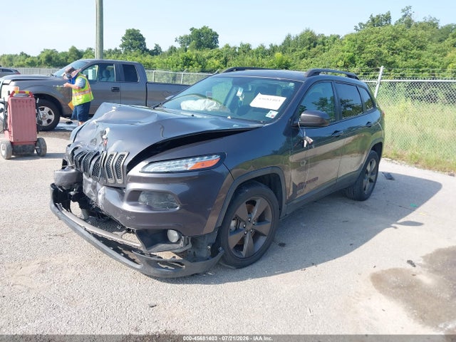 2016 Jeep Cherokee 75th Anniversary მანქანა იყიდება აუქციონზე, vin: 1C4PJLCS4GW274433, აუქციონის ნომერი: 45681403
