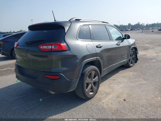 2016 Jeep Cherokee 75th Anniversary მანქანა იყიდება აუქციონზე, vin: 1C4PJLCS4GW274433, აუქციონის ნომერი: 45681403