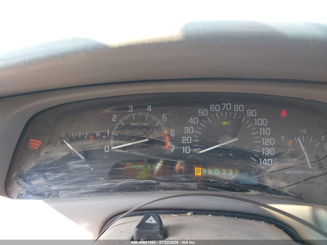 2001 Buick Park Avenue მანქანა იყიდება აუქციონზე, vin: 1G4CW54KX14173776, აუქციონის ნომერი: 45681452