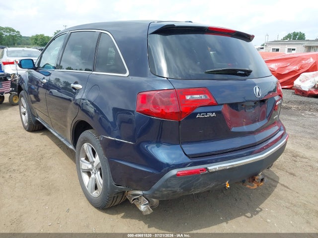2011 Acura Mdx Technology Package მანქანა იყიდება აუქციონზე, vin: 2HNYD2H64BH531206, აუქციონის ნომერი: 45681520