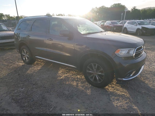 2016 Dodge Durango Limited მანქანა იყიდება აუქციონზე, vin: 1C4RDJDG3GC455782, აუქციონის ნომერი: 45681619