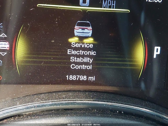 2016 Dodge Durango Limited მანქანა იყიდება აუქციონზე, vin: 1C4RDJDG3GC455782, აუქციონის ნომერი: 45681619