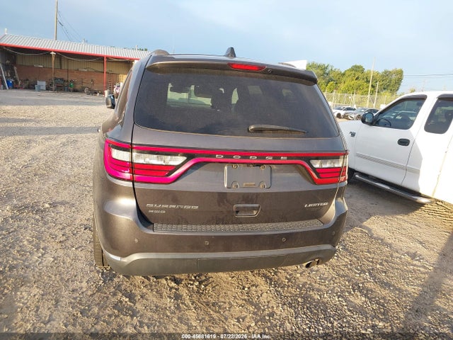2016 Dodge Durango Limited მანქანა იყიდება აუქციონზე, vin: 1C4RDJDG3GC455782, აუქციონის ნომერი: 45681619