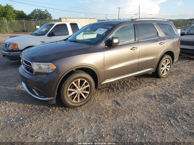 2016 Dodge Durango Limited მანქანა იყიდება აუქციონზე, vin: 1C4RDJDG3GC455782, აუქციონის ნომერი: 45681619