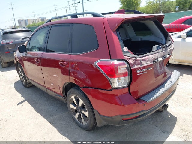 2017 Subaru Forester 2.5i Premium მანქანა იყიდება აუქციონზე, vin: JF2SJAGC6HH567422, აუქციონის ნომერი: 45681634