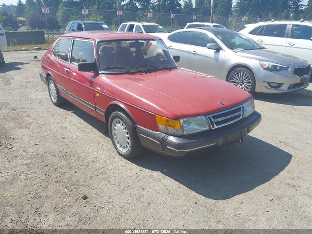 1990 Saab 900 S მანქანა იყიდება აუქციონზე, vin: YS3AK35DXL5002656, აუქციონის ნომერი: 45681671