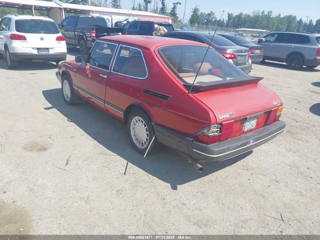 1990 Saab 900 S მანქანა იყიდება აუქციონზე, vin: YS3AK35DXL5002656, აუქციონის ნომერი: 45681671