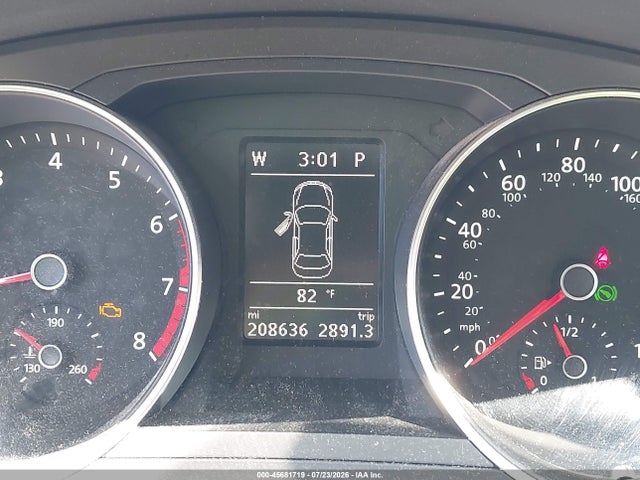 Aukcja sprzedaży 2015 Volkswagen Jetta 1.8t Se, vin: 3VWD17AJ1FM311146, numer aukcji: 45681719