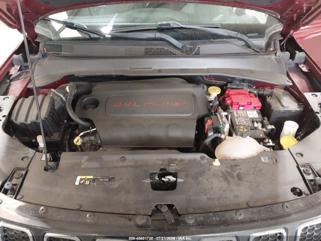 45681730 :رقم المزاد ، 3C4NJCBB7LT257571 vin ، 2020 Jeep Compass Latitude Fwd مزاد بيع