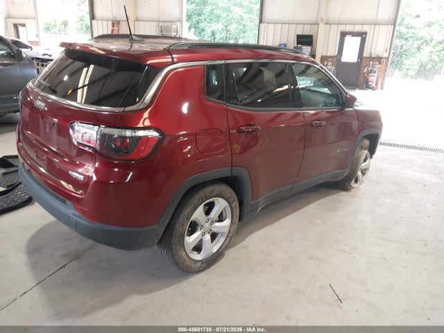 45681730 :رقم المزاد ، 3C4NJCBB7LT257571 vin ، 2020 Jeep Compass Latitude Fwd مزاد بيع