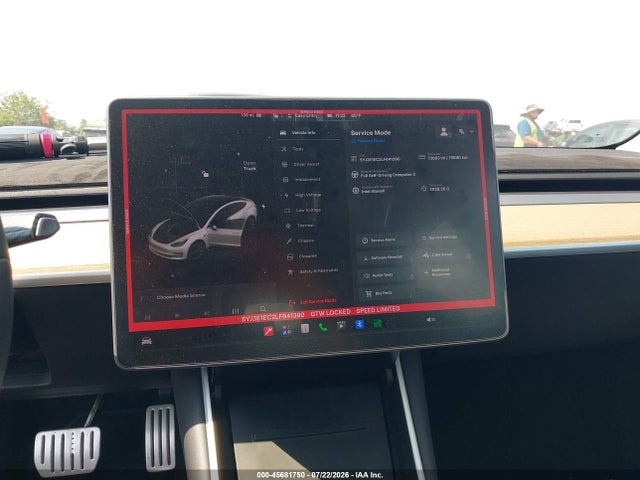 Aukcja sprzedaży 2020 Tesla Model 3 Performance Dual Motor All-wheel Drive, vin: 5YJ3E1EC2LF641390, numer aukcji: 45681750