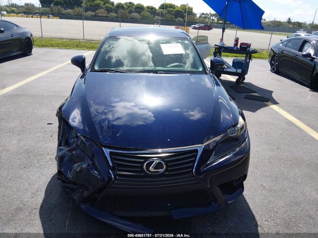 2015 Lexus Is 250 მანქანა იყიდება აუქციონზე, vin: JTHBF1D21F5052613, აუქციონის ნომერი: 45681791